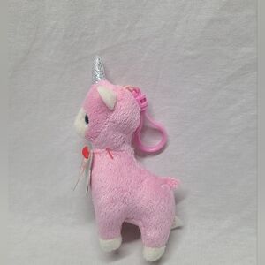 Lana the Llamacorn 2019 Ty Beanie Babies Keyclip Ring 5.5"- NWT